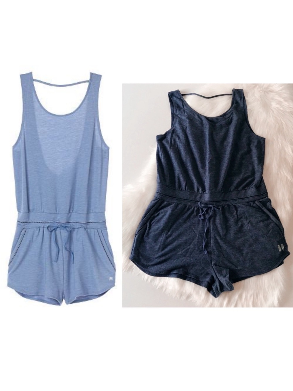 VS Romper Loungewear Sleepwear Loungewear SMALL Blue
